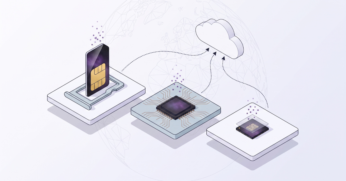 IoT SIM vs eSIM vs iSIM for Global Deployments